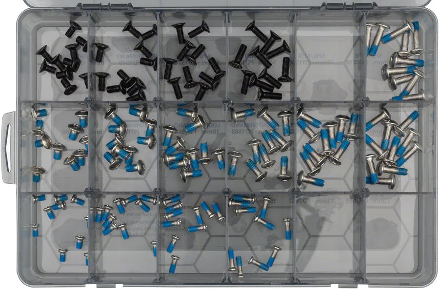 Cleat Screw Kit - Assorted Sizes - Bicycle Warehouse