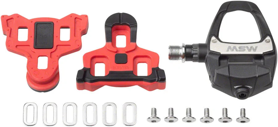 Judo Pedals - Single Side Road Clipless Composite 9/16" Black - Bicycle Warehouse