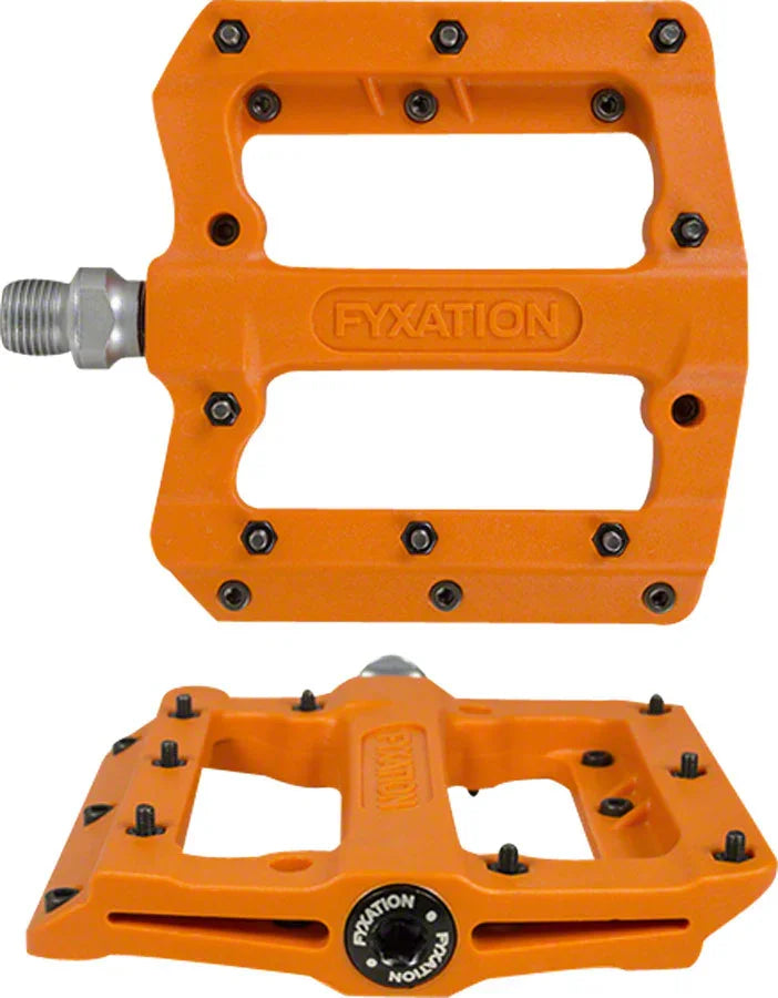 Mesa MP Pedals - Platform Composite/Plastic 9/16" Orange - Bicycle Warehouse