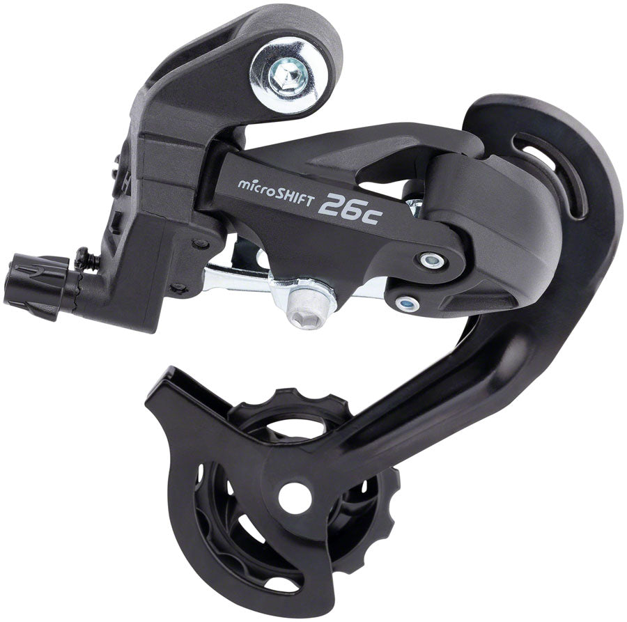 M26C Rear Derailleur - 7/8 Speed Short Cage 13-34t Freewheel BLK - Bicycle Warehouse