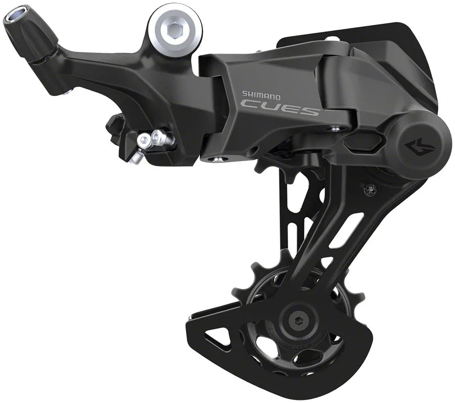 CUES RD-U4000-GS Rear Derailleur - 9-Speed Shadow Design Direct Attach Medium Cage BLK - Bicycle Warehouse