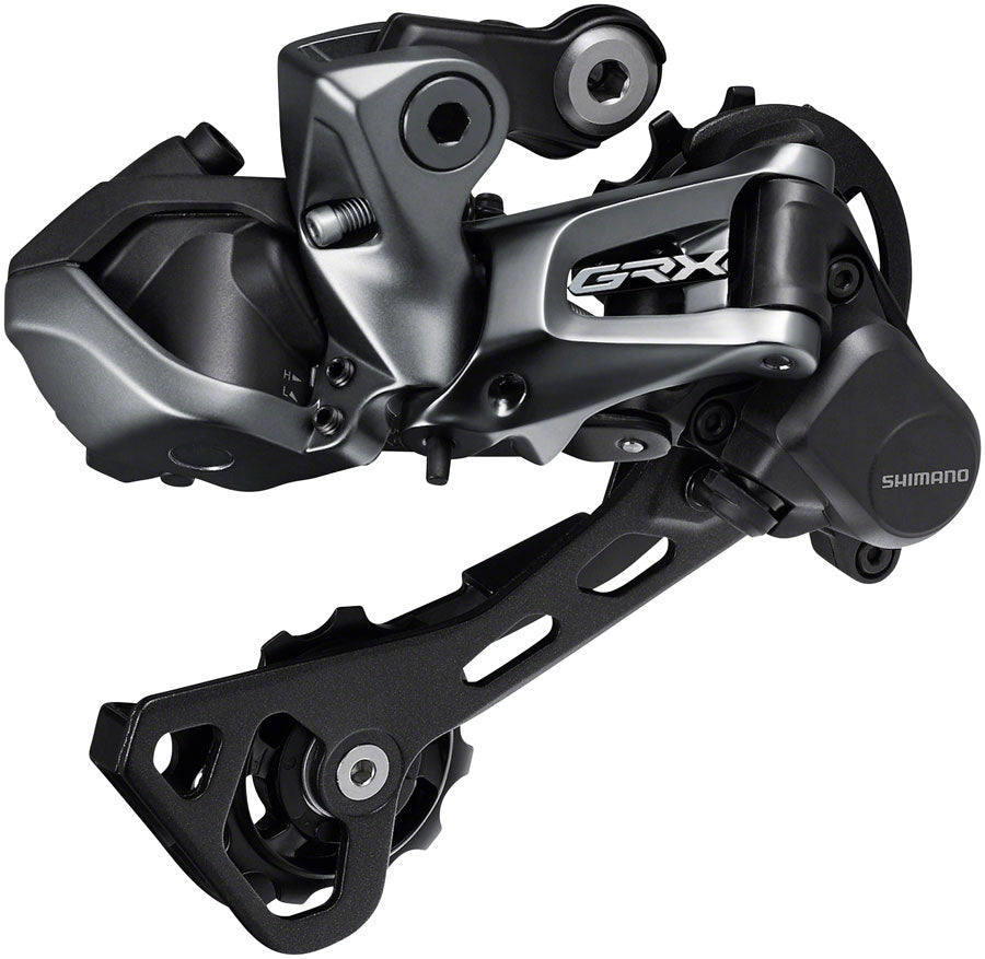 GRX RD-RX817 Rear Derailleur - 11-Speed Long Cage BLK With Clutch Di2 For 1x - Bicycle Warehouse