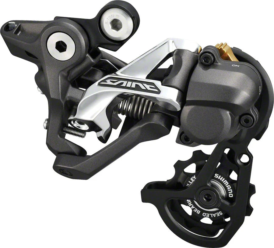 Saint RD-M820-SS1 Rear Derailleur - 10 Speed Short Cage Black - Bicycle Warehouse
