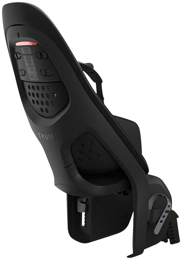Yepp Maxi 2 Child Bike Seat - Frame Mount Midnight Black - Bicycle Warehouse