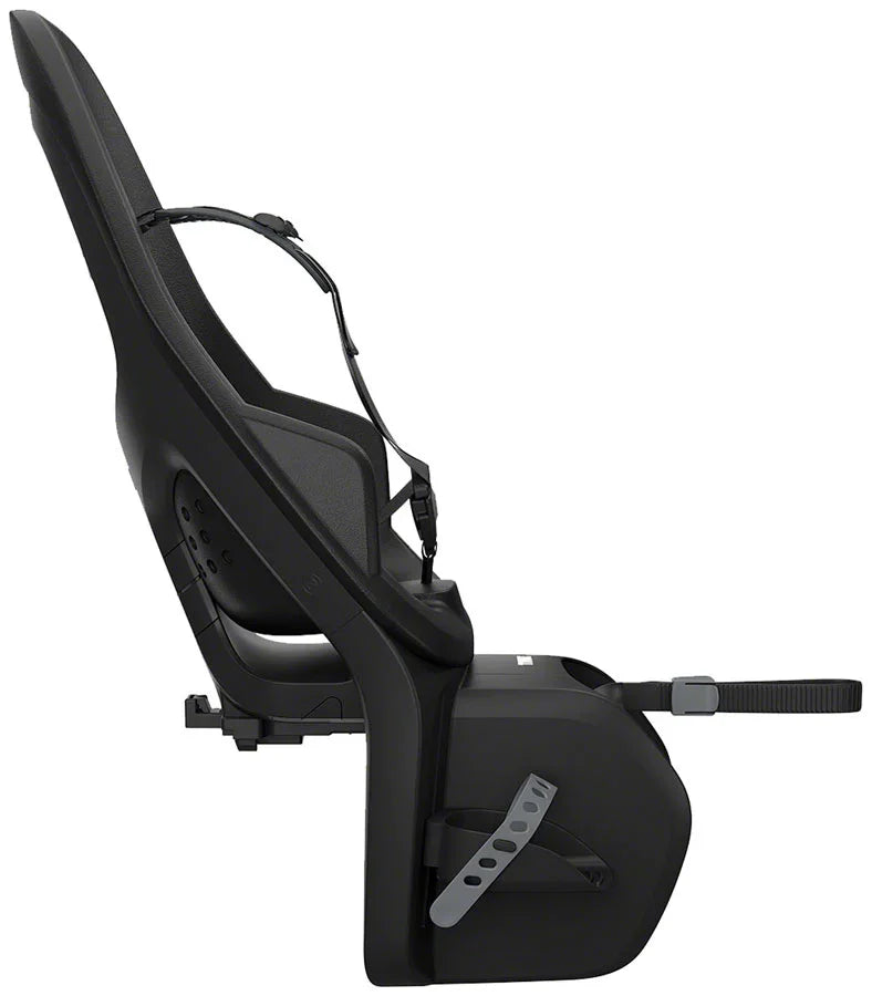 Yepp Maxi 2 Child Bike Seat - MIK HD Rack Mount Midnight Black - Bicycle Warehouse
