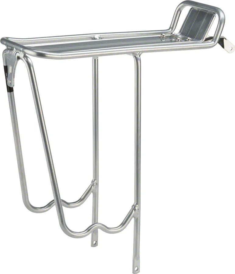 RCR-100 Pork Chop Light-Duty Rear Rack 700c Silver - Bicycle Warehouse