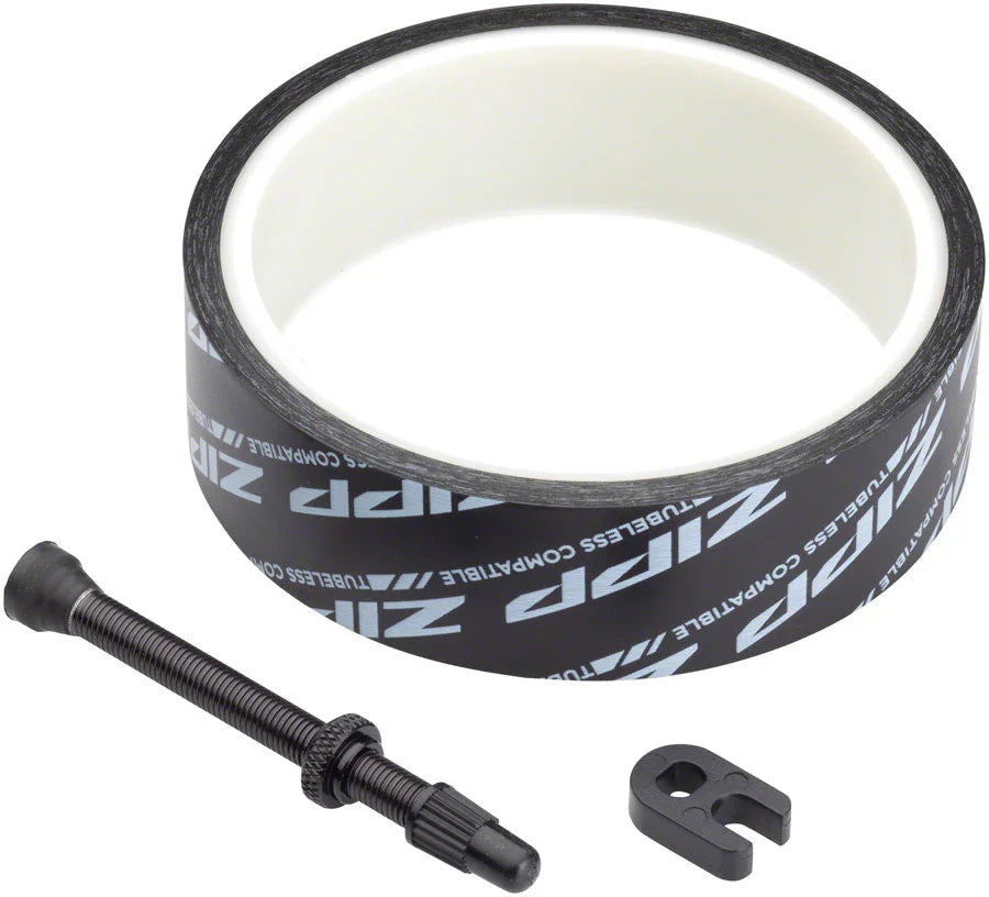 Zipp 404 Firecrest Carbon Rim - 700 Rim Brake Matte Carbon 18H Front - Bicycle Warehouse