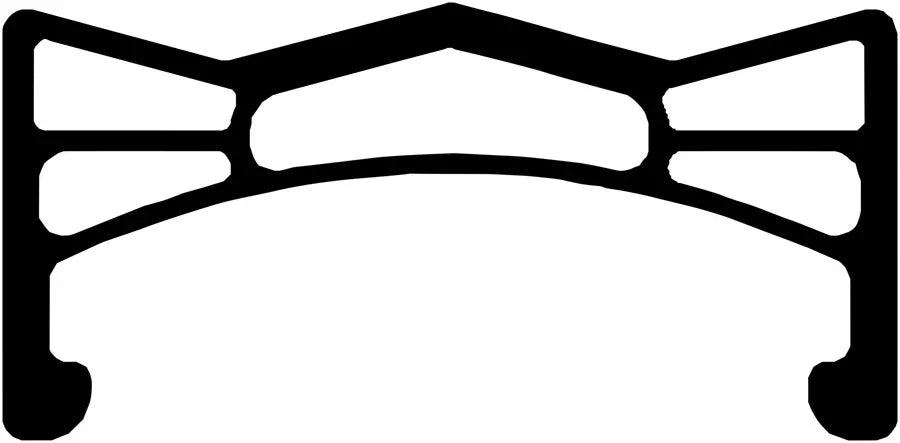 Hazard Lite Rim - 20" Hard Black 36H - Bicycle Warehouse