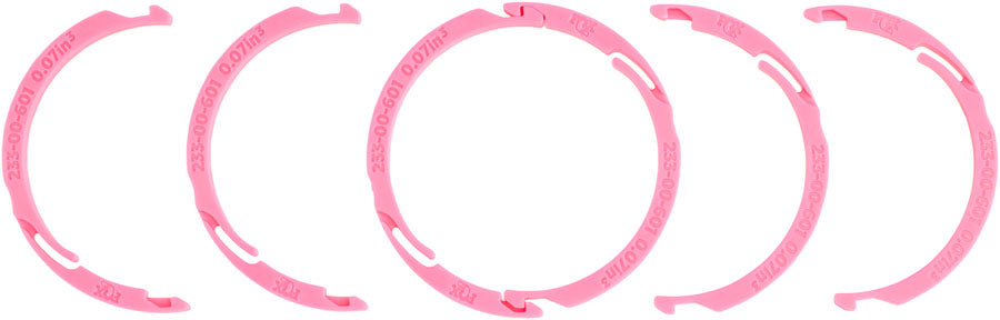 FOX Volume Spacers - Float X Nude 0.7" 2023 Qty 3 - Bicycle Warehouse