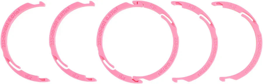 FOX Volume Spacers - Float X Nude 0.7" 2023 Qty 3 - Bicycle Warehouse