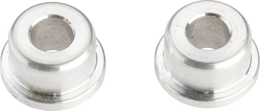 FOX 2-Piece Aluminum Mounting Hardware Kit DU Bushing Shocks 6mm x0.660" / 16.7mm - Bicycle Warehouse