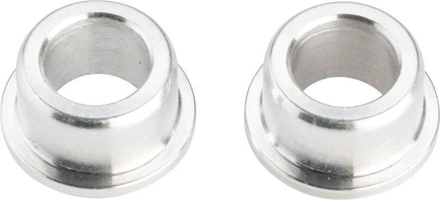 FOX 2-Piece Aluminum Mounting Hardware Kit DU Bushing Shocks 8mm x0.740" / 18.7mm - Bicycle Warehouse