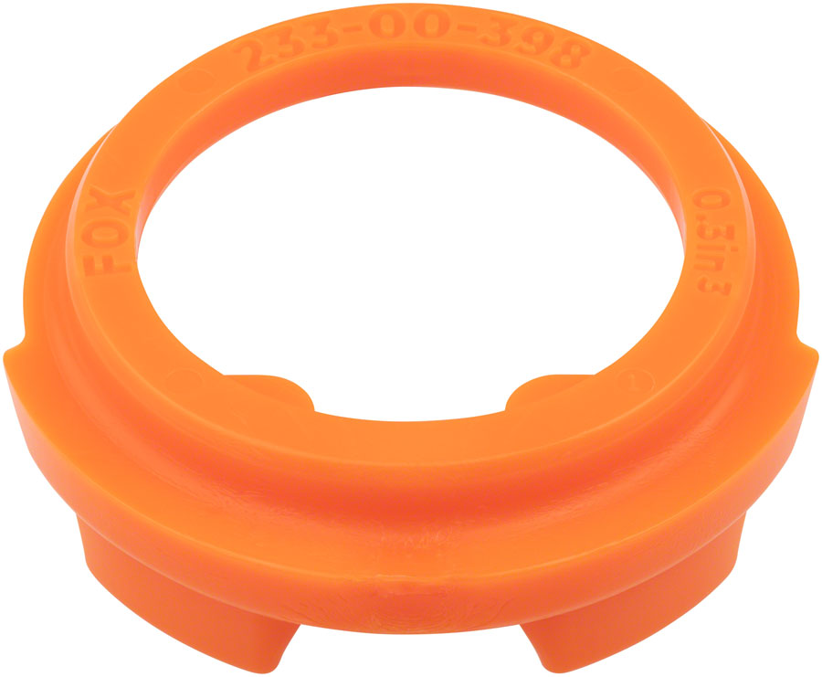 FOX Volume Spacers - Nude 5 T/TR 2022 Eyelet Chamber 0.3in Orange Each - Bicycle Warehouse