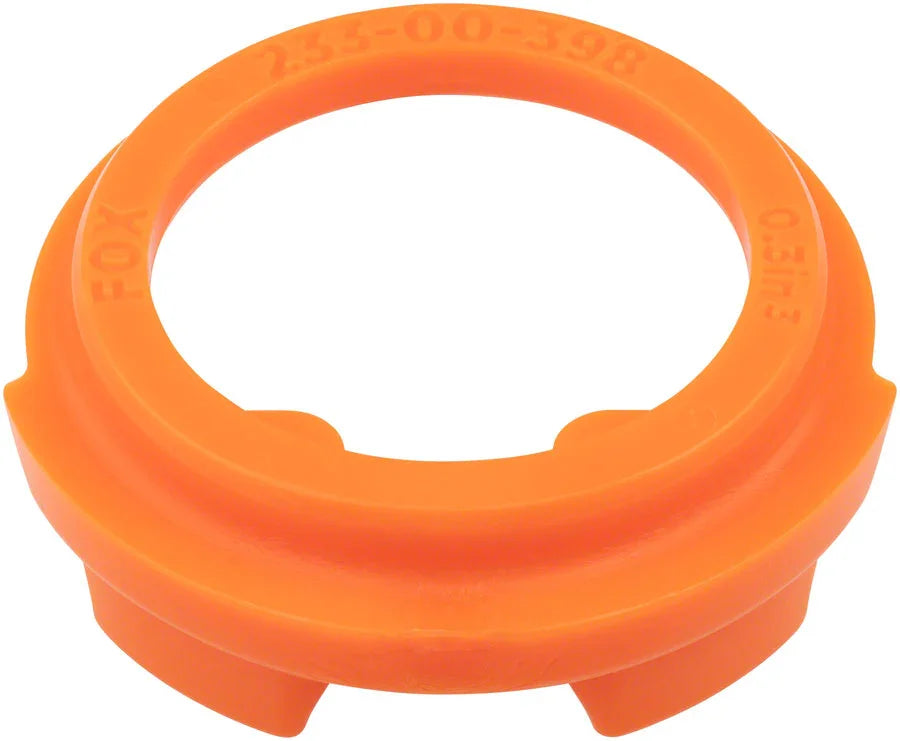 FOX Volume Spacers - Nude 5 T/TR 2022 Eyelet Chamber 0.3in Orange Each - Bicycle Warehouse