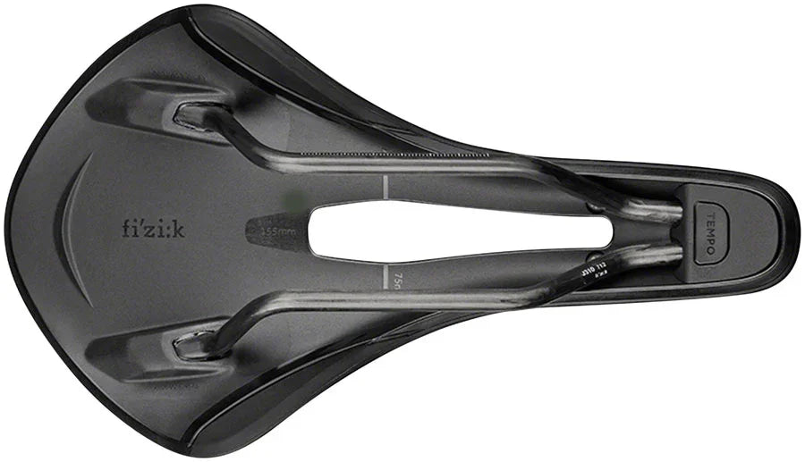 Tempo Aliante R1 Saddle - Carbon 155mm Black - Bicycle Warehouse