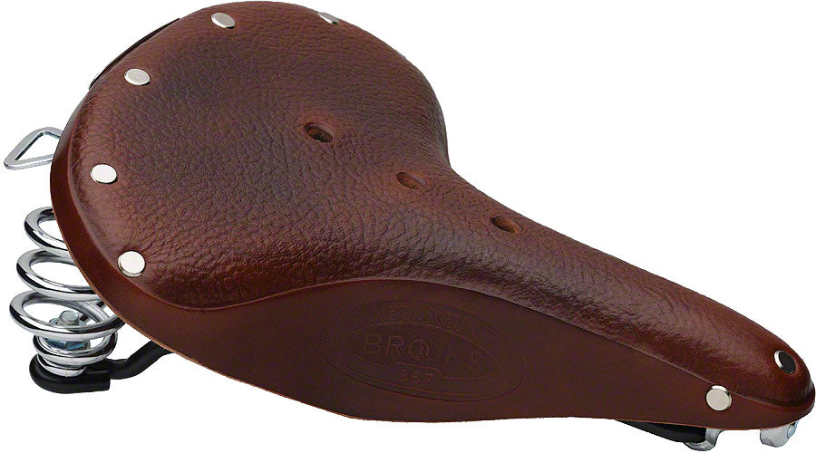 B67 Saddle - Steel Brown Mens - Bicycle Warehouse