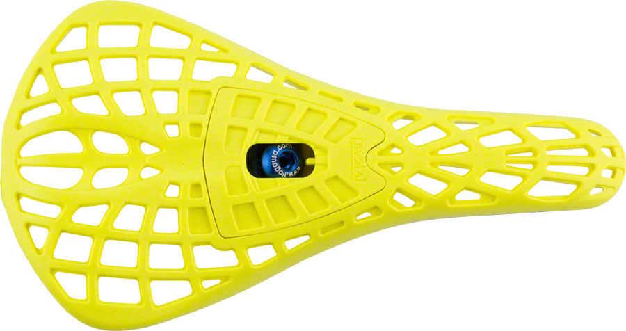 D-Spyder S-Spec BMX Seat - Pivotal Neon Yellow - Bicycle Warehouse