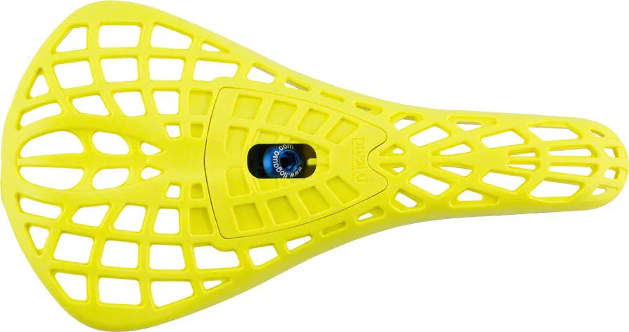 D-Spyder S-Spec BMX Seat - Pivotal Neon Yellow - Bicycle Warehouse