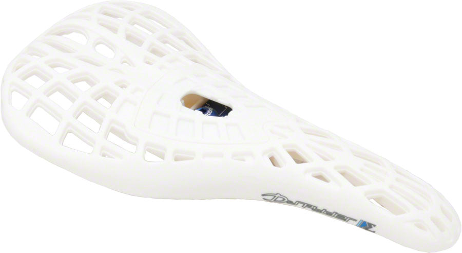 D-Spyder S-Spec BMX Seat - Pivotal White - Bicycle Warehouse