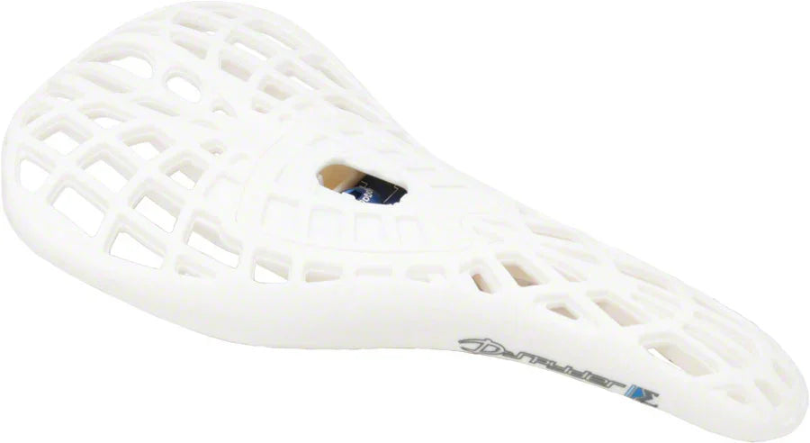 D-Spyder S-Spec BMX Seat - Pivotal White - Bicycle Warehouse