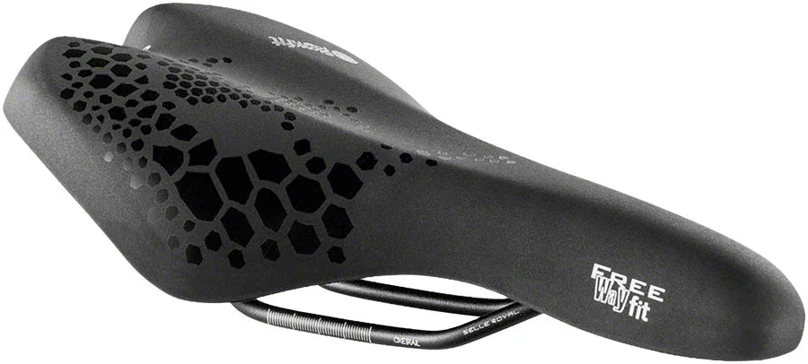 Freeway Fit Saddle - Steel Black Athletic - Bicycle Warehouse
