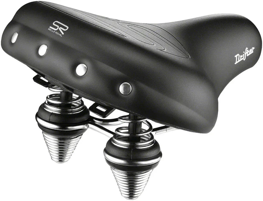 Drifter Stregtex Saddle - Black - Bicycle Warehouse