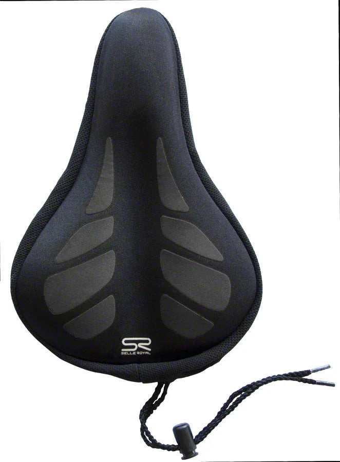 Gel Seat Cover - Black Medium - Bicycle Warehouse