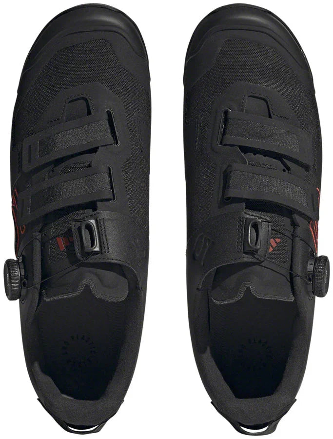 Kestrel BOA Mountain Clipless Shoes - Mens Core BLK/Gray Six/Gray Four 8 - Bicycle Warehouse
