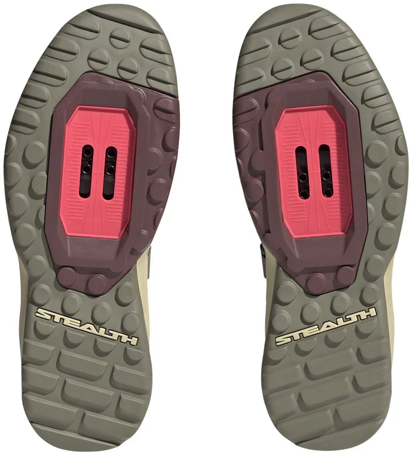 Trailcross Mountain Clipless Shoes - Womens Magic Lime/Quiet Crimson/Orbit Green 5.5 - Bicycle Warehouse