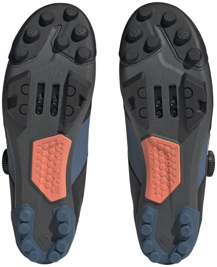 Kestrel BOA Mountain Clipless Shoes - Womens Legend Ink/Core BLK/Coral Fusion 10 - Bicycle Warehouse