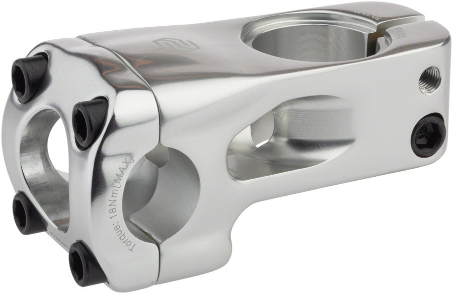 Banger BMX Stem - 53mm Front Load Silver - Bicycle Warehouse