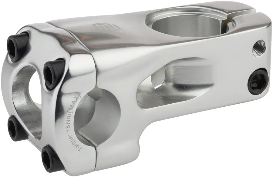 Banger BMX Stem - 53mm Front Load Silver - Bicycle Warehouse