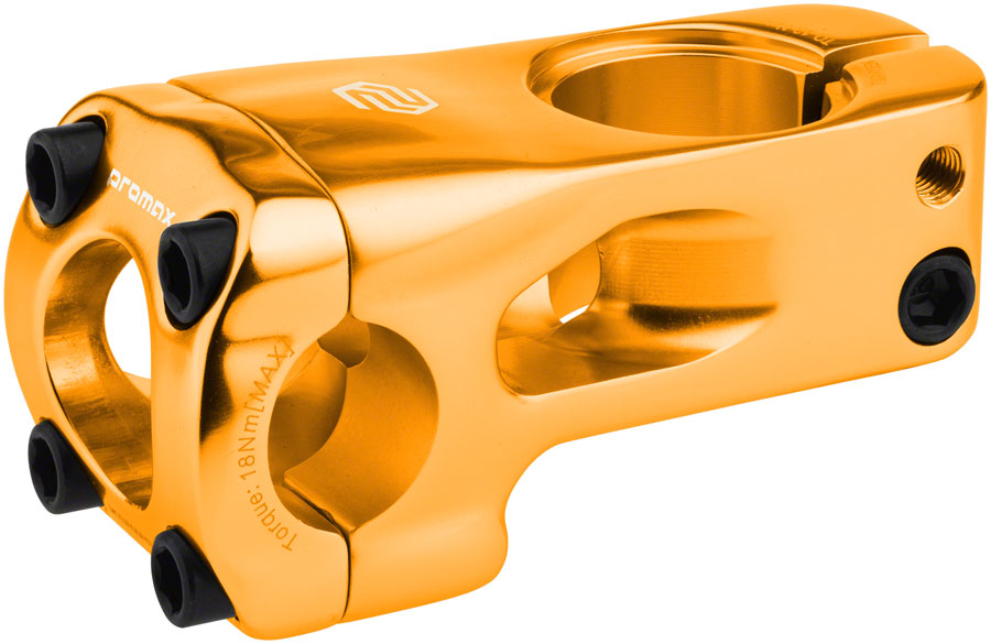 Banger BMX Stem - 48mm Front Load Gold - Bicycle Warehouse