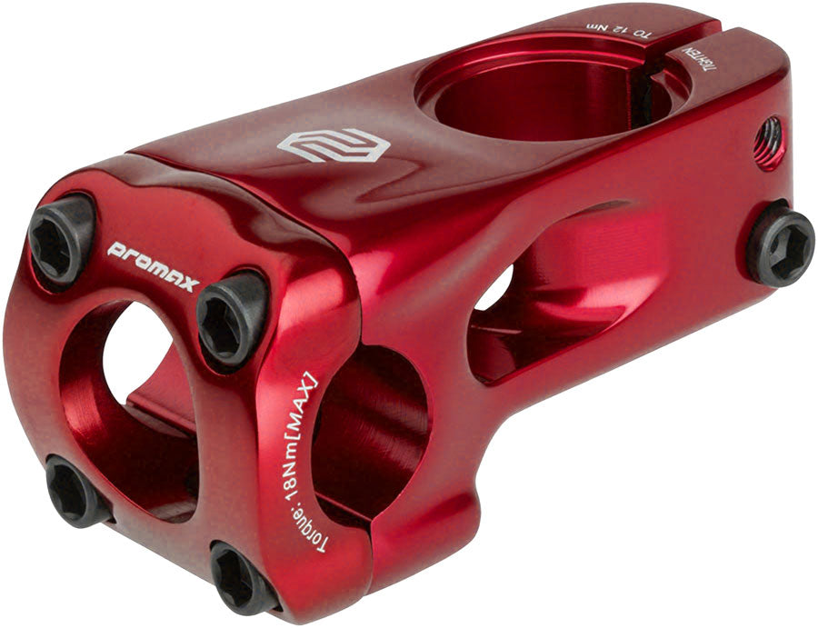 Banger BMX Stem - 53mm Front Load Red - Bicycle Warehouse