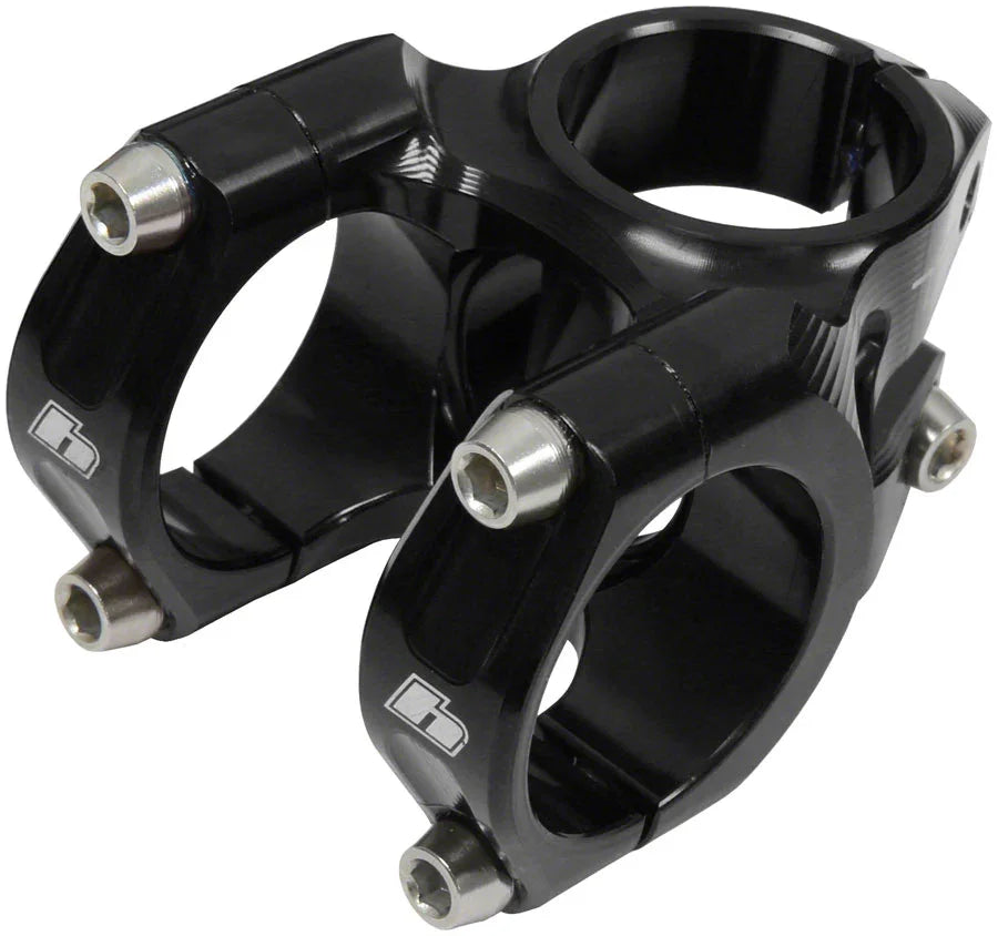 TR Stem - 32mm 31.8mm Clamp +/-0 1 1/8" Aluminum Black - Bicycle Warehouse