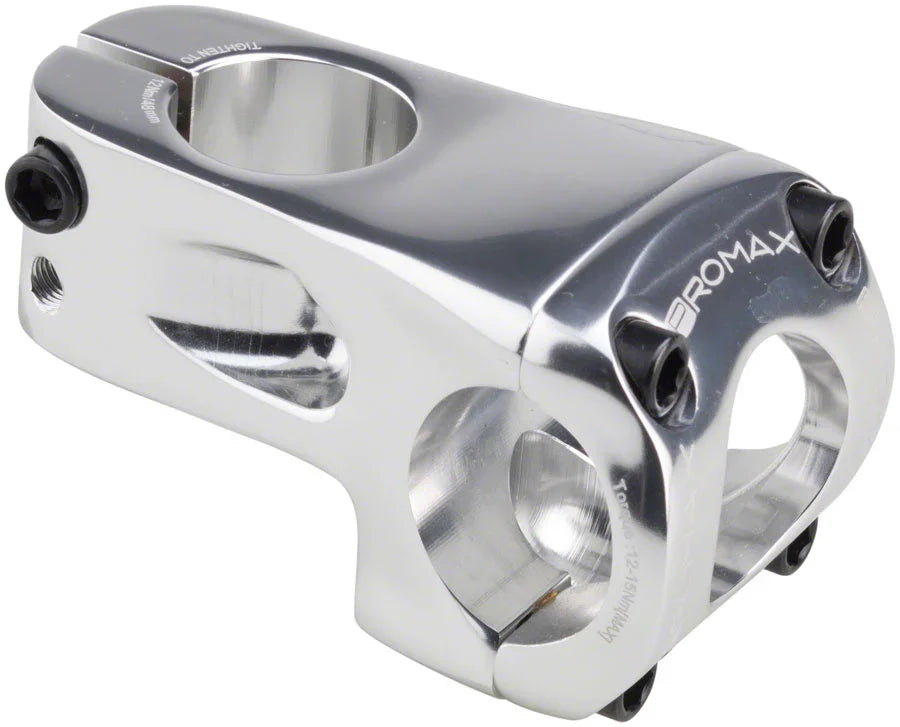 Banger 48mm Front Load Stem for 31.8mm Bars Silver - Bicycle Warehouse