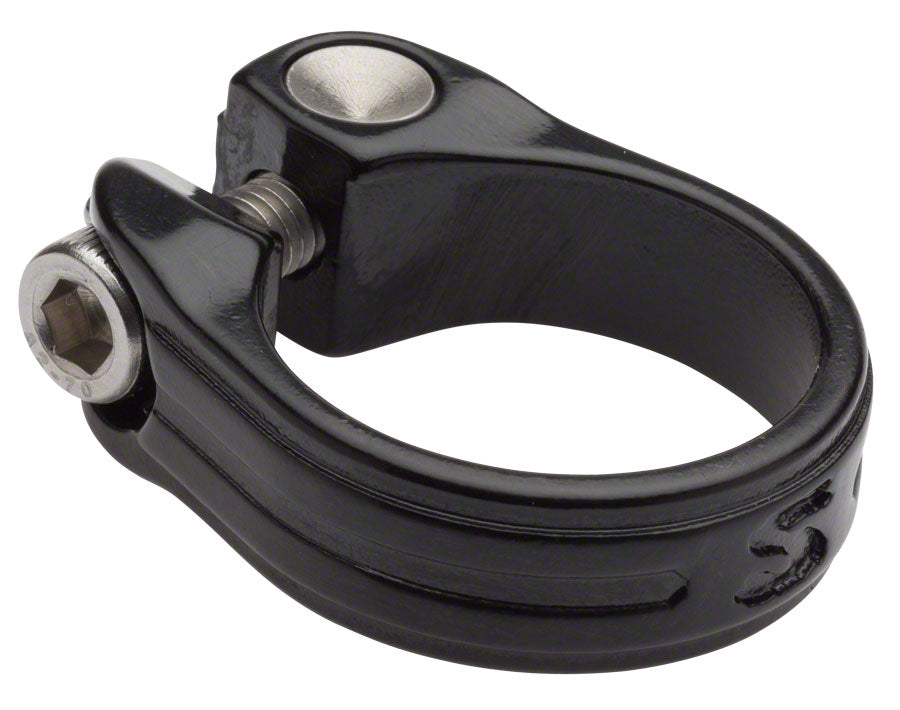 New Stainless Seatpost Clamp 33.1mm Black - Bicycle Warehouse
