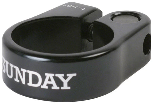 Slim Seatpost Clamp - 1-1/8" Black - Bicycle Warehouse