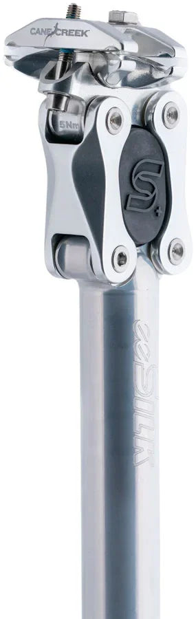 Cane Creek eeSilk+ Suspension Seatpost - Alloy 27.2 x 387mm 35mm Travel - Bicycle Warehouse