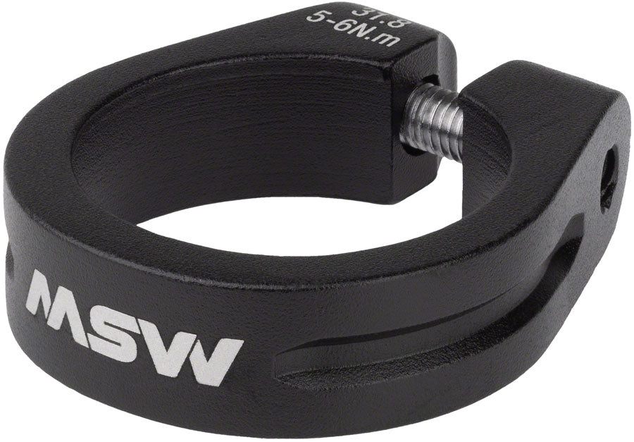 Seatpost Clamp - 31.8mm Black - Bicycle Warehouse