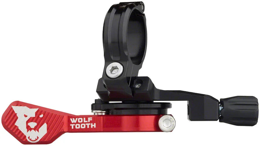 ReMote Pro Dropper Post Lever - 22.2mm Clamp Red - Bicycle Warehouse