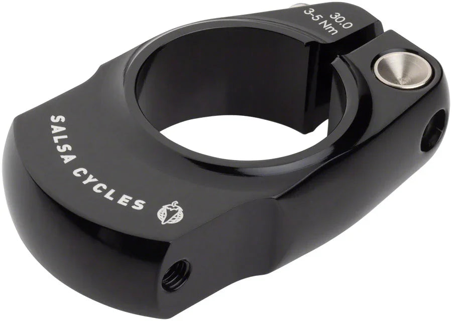 Rack-Lock Seatpost Clamp - 30.0mm Bolt-On Black - Bicycle Warehouse