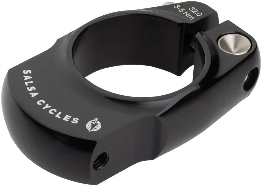 Rack-Lock Seatpost Clamp - 32.0mm Bolt-On Black - Bicycle Warehouse