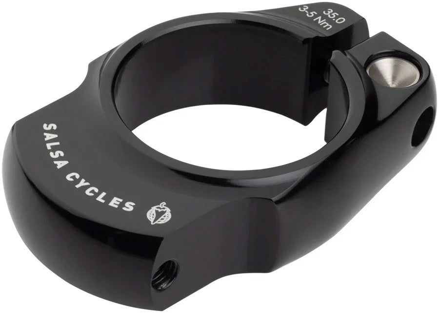 Rack-Lock Seatpost Clamp - 35.0mm Bolt-On Black - Bicycle Warehouse