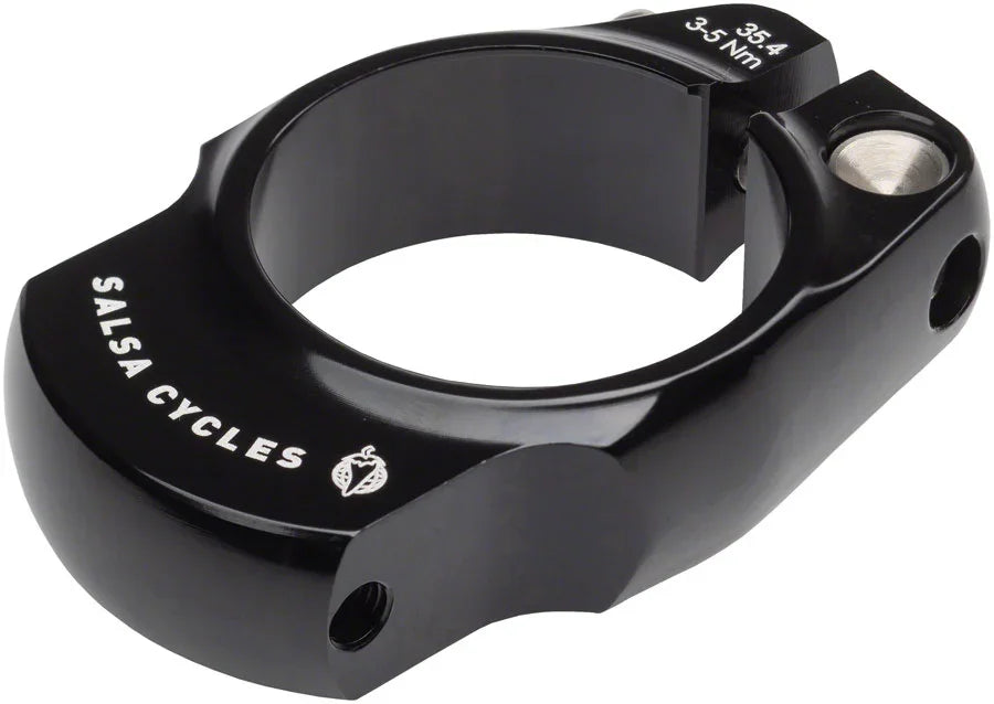 Rack-Lock Seatpost Clamp - 35.4mm Bolt-On Black - Bicycle Warehouse