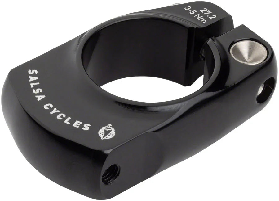 Post-Lock Rack Mount 27.2 Black - Bicycle Warehouse