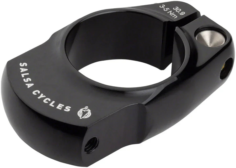 Salsa Post-Lock Rack Mount 30.9 Black - Bicycle Warehouse
