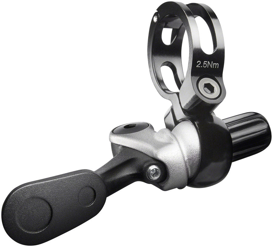 Crankbrothers Highline Dropper Seatpost Remote - 22.2mm Clamp Silver/Black - Bicycle Warehouse
