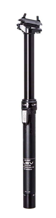 LEV Dropper Seatpost - 31.6mm 100mm Black - Bicycle Warehouse