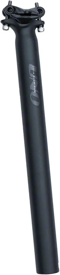 Kalloy Uno 358 2-Bolt Seatpost 27.2 x 350mm Black - Bicycle Warehouse